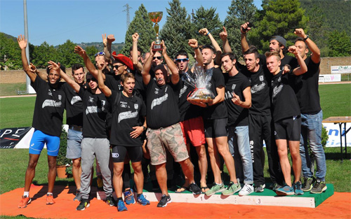 Orvieto premiazione squadra