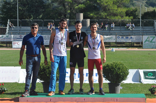 Orvieto premiazione 400 ostacoli