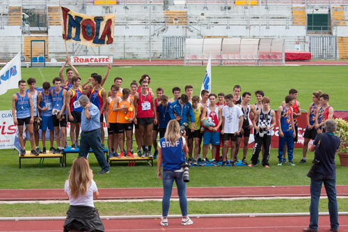 Podio Staffetta 4x400